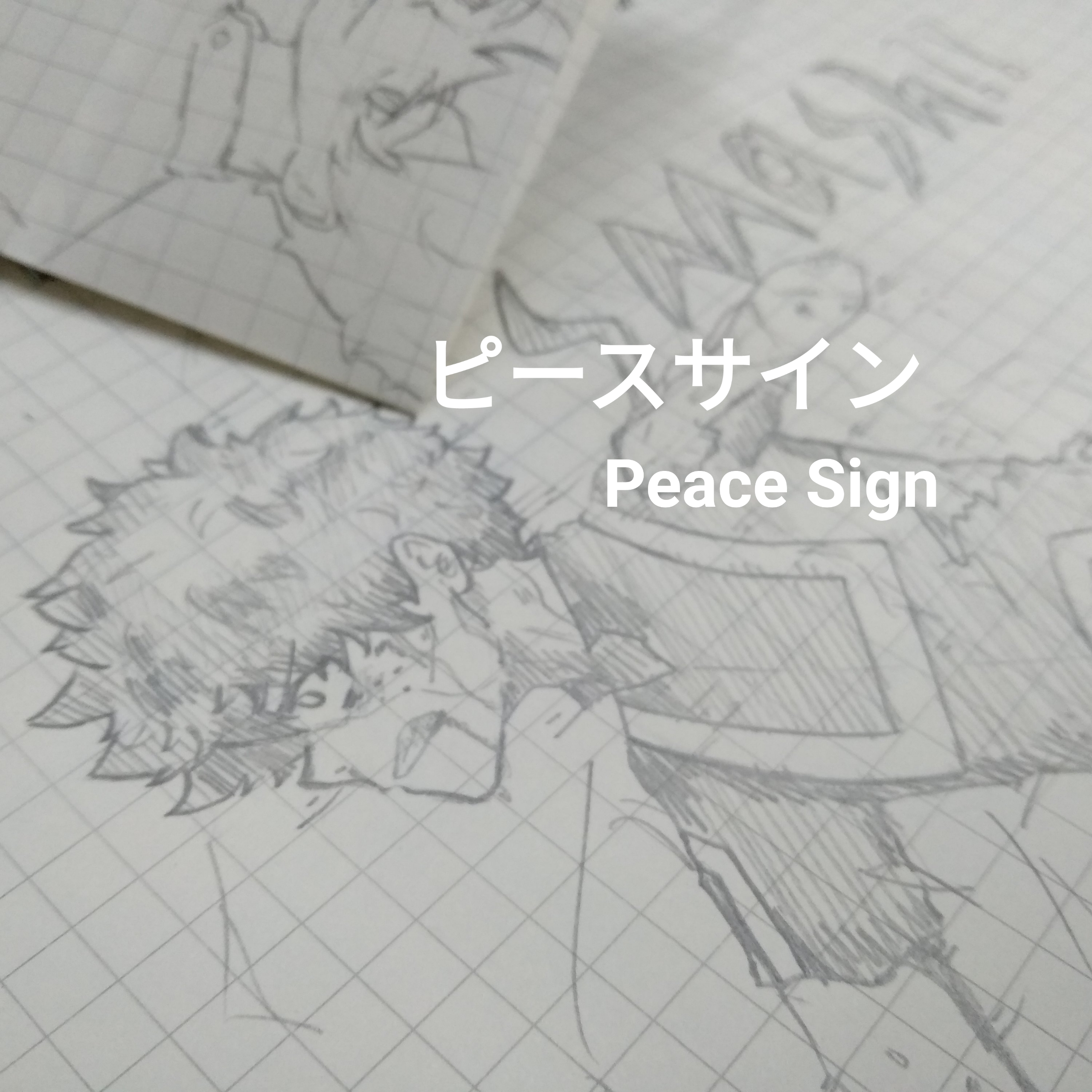 ピースサイン