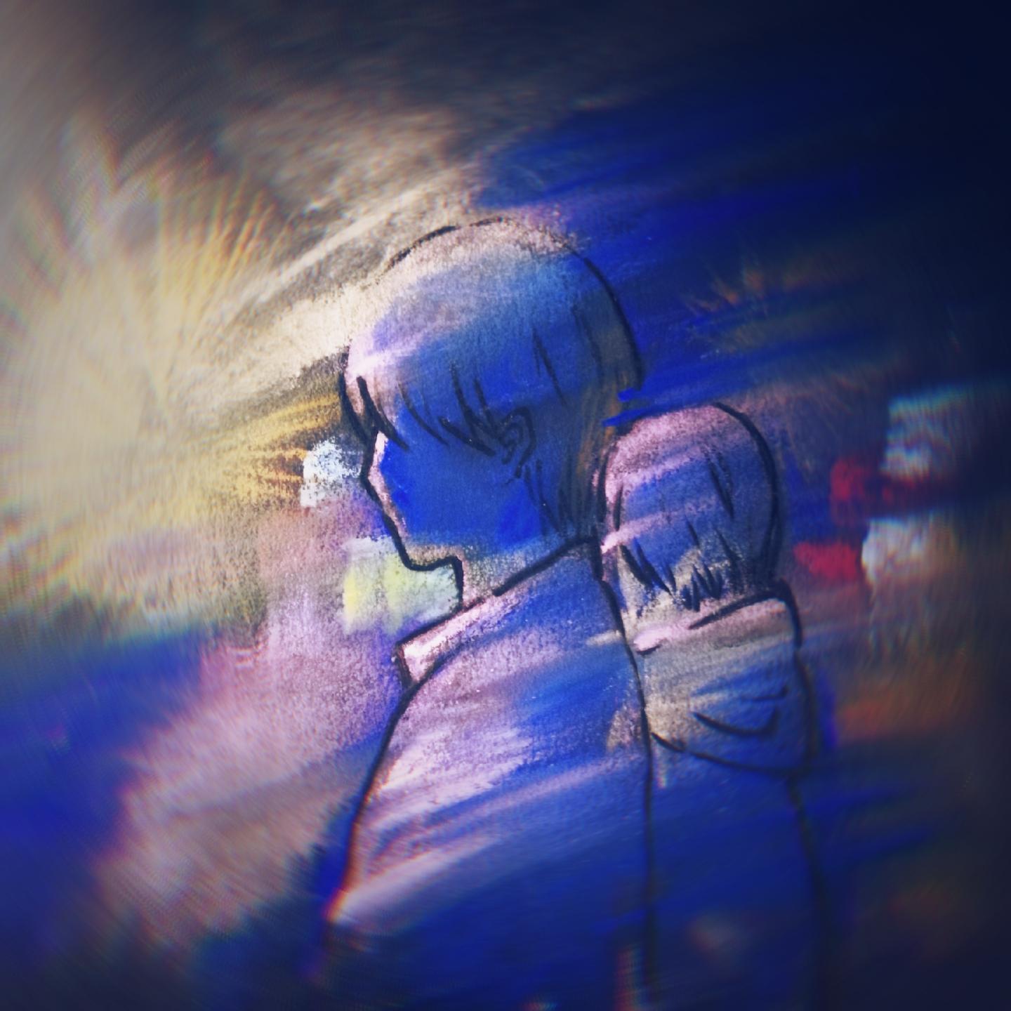 blurred lights