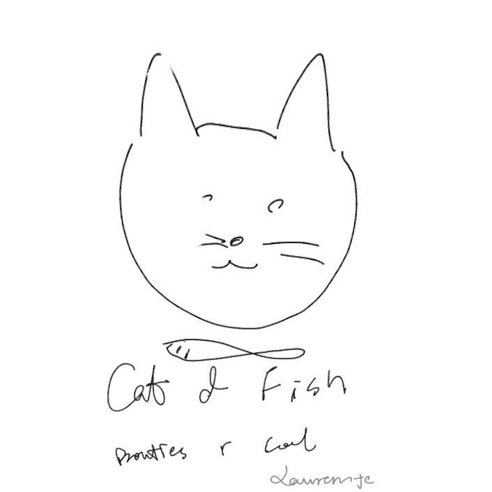 Cat And Fish