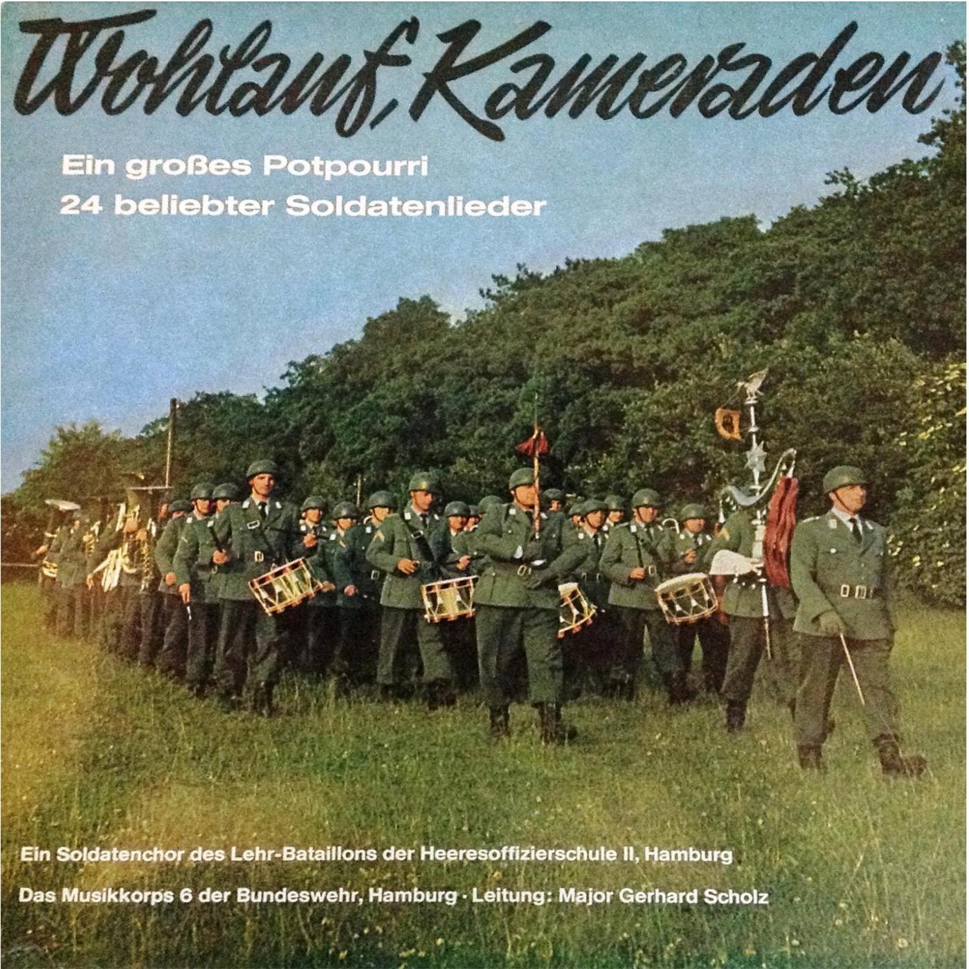 Regiment sein Straßen zieht / Auf, Ansbach-Dragoner!