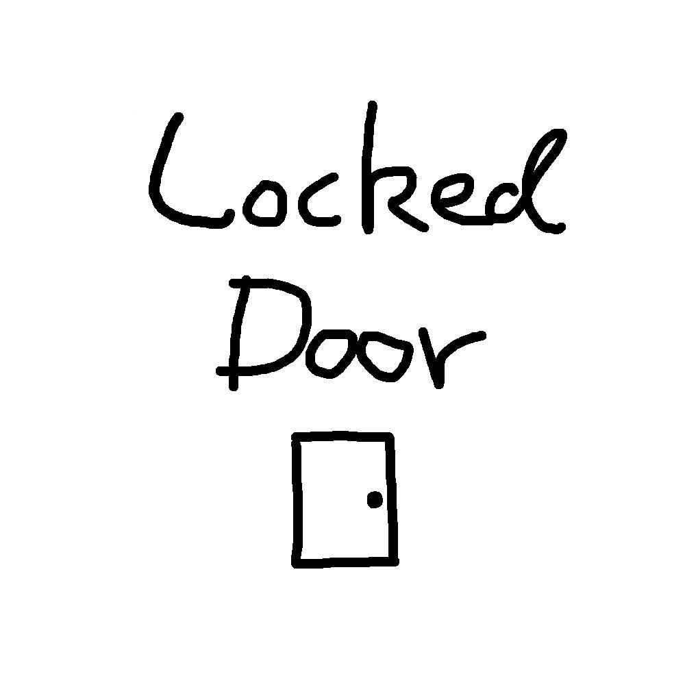 Locked door