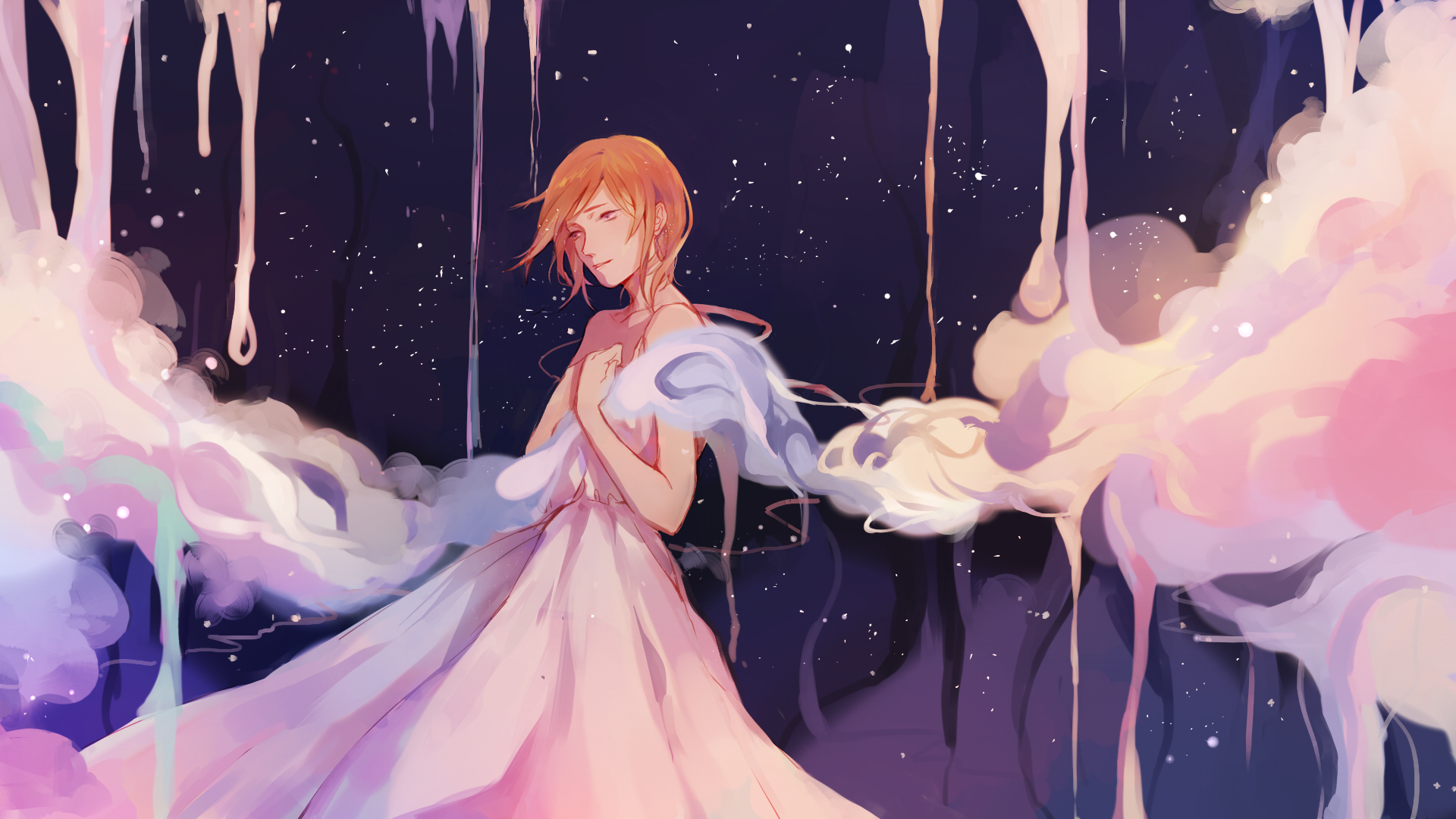 Lone bird forest